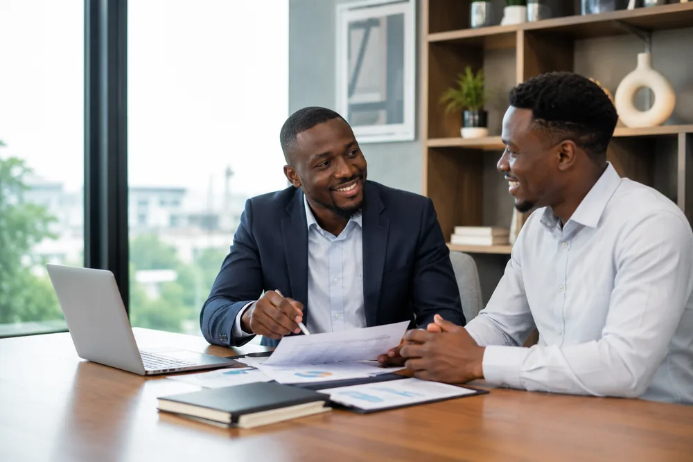 Satisfied AFI Solutions client — a Kenyan business owner who trusts us with their finances