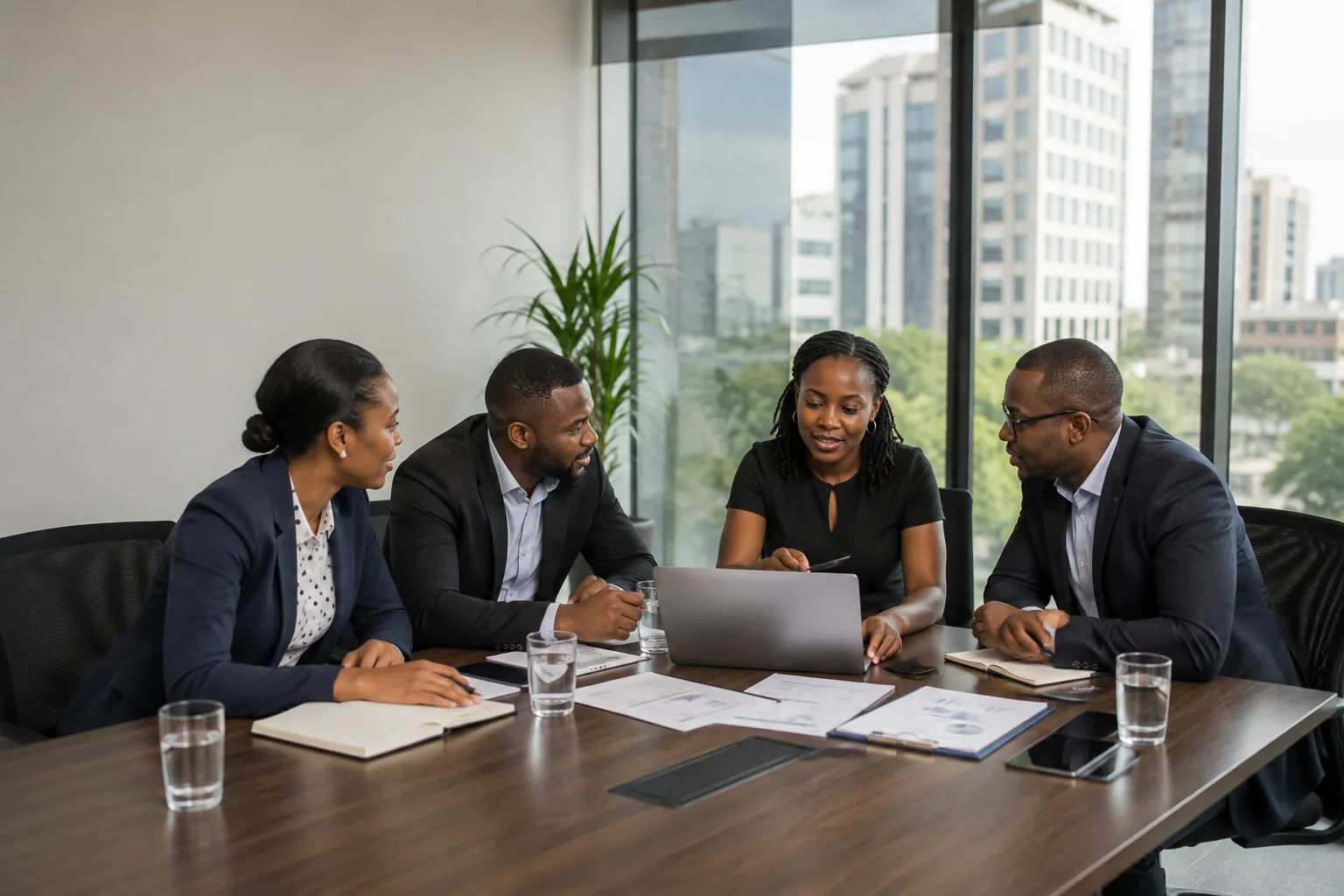 AFI Solutions team delivering financial clarity and compliance for Nairobi businesses